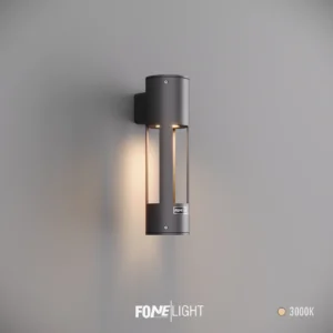 Curvex Outdoor LED Wall Light for Facade & Garden Wall Lighting